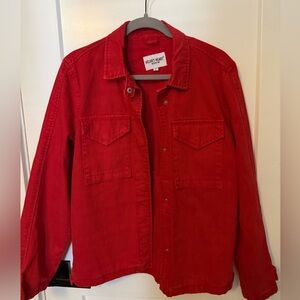Velvet Heart Vibrant Red Jacket